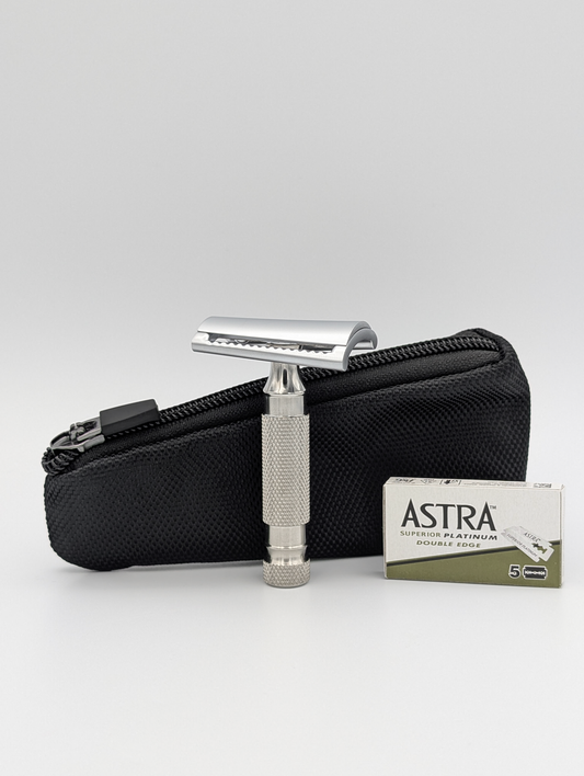 iKon Shave Craft - X3 Slant Razor - Travel Kit